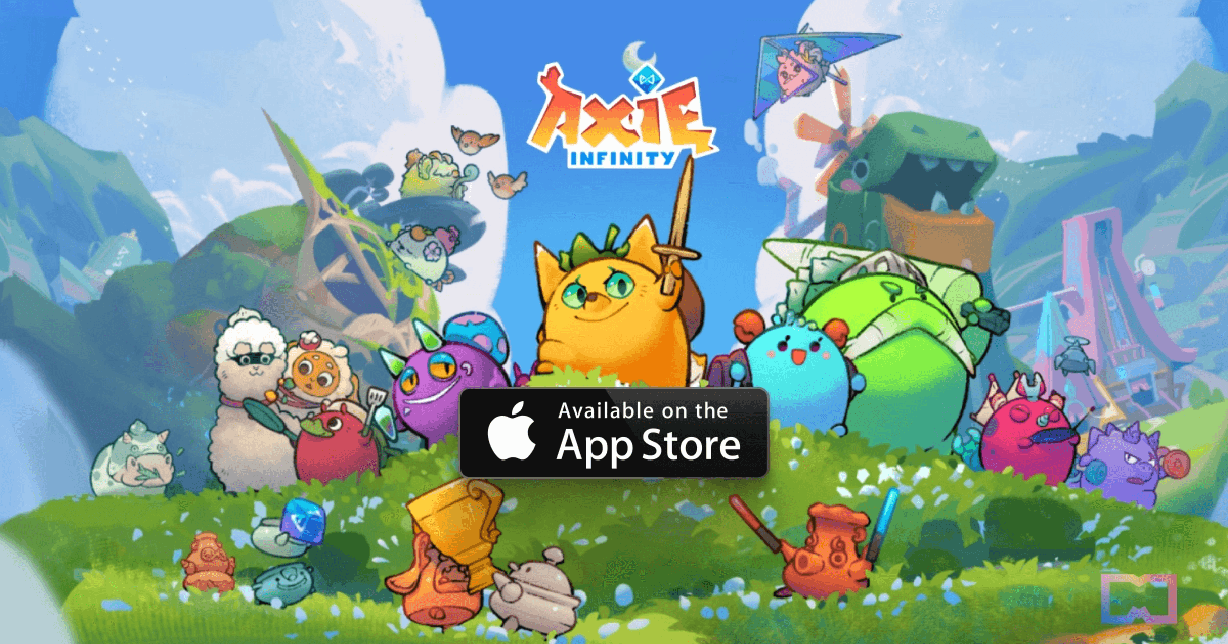 一度暴漲18%！Axie 鏈遊上架蘋果商店，新資金要湧入市場了？知名 NFT 遊戲《Axie Infinity：Origins》昨日已在 AppStore 上架，目前僅開放南美洲、東南亞的部分國家/地區玩家下載遊玩。消息一出，相關代幣 $AXS 一度暴漲 18%。