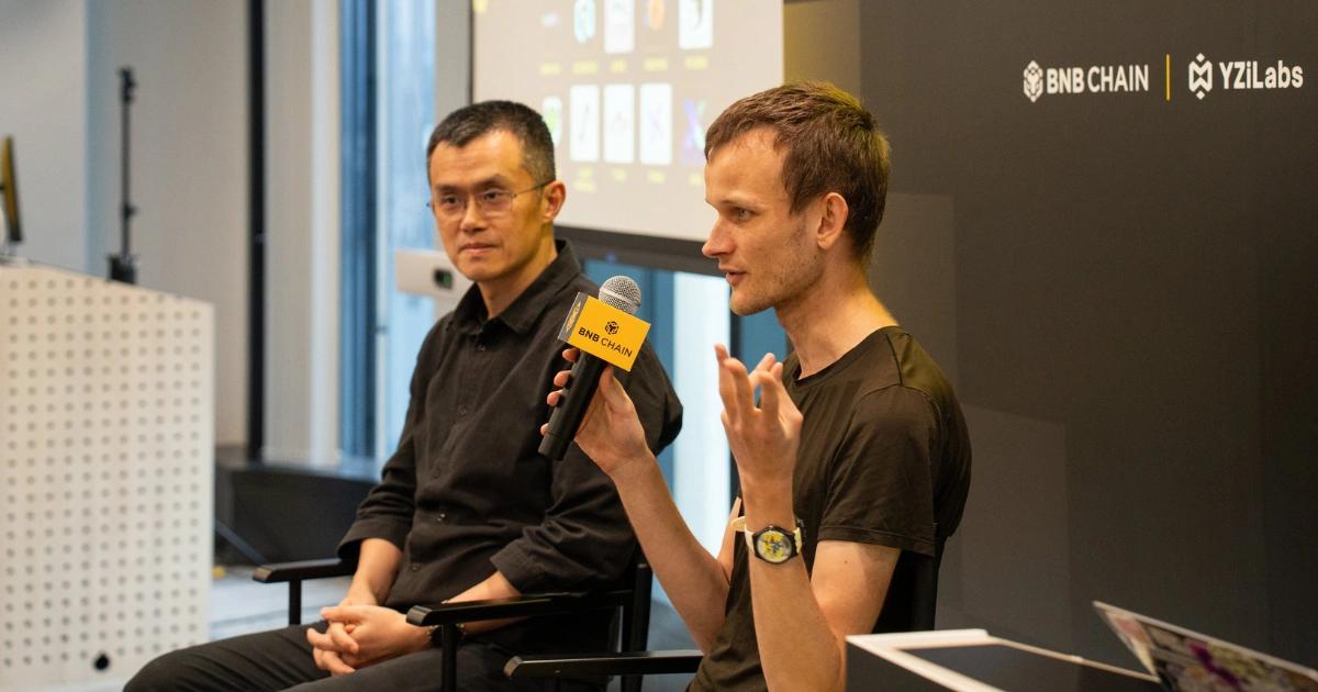 幣圈雙雄合體！CZ、V神現身BNB鏈活動，大談AI＋區塊鏈創新CZ 與 V 神罕見同台現身 MVB9，引爆社群熱議，聚焦 AI 與區塊鏈融合，展現 BNB Chain 推動去中心化創新決心。