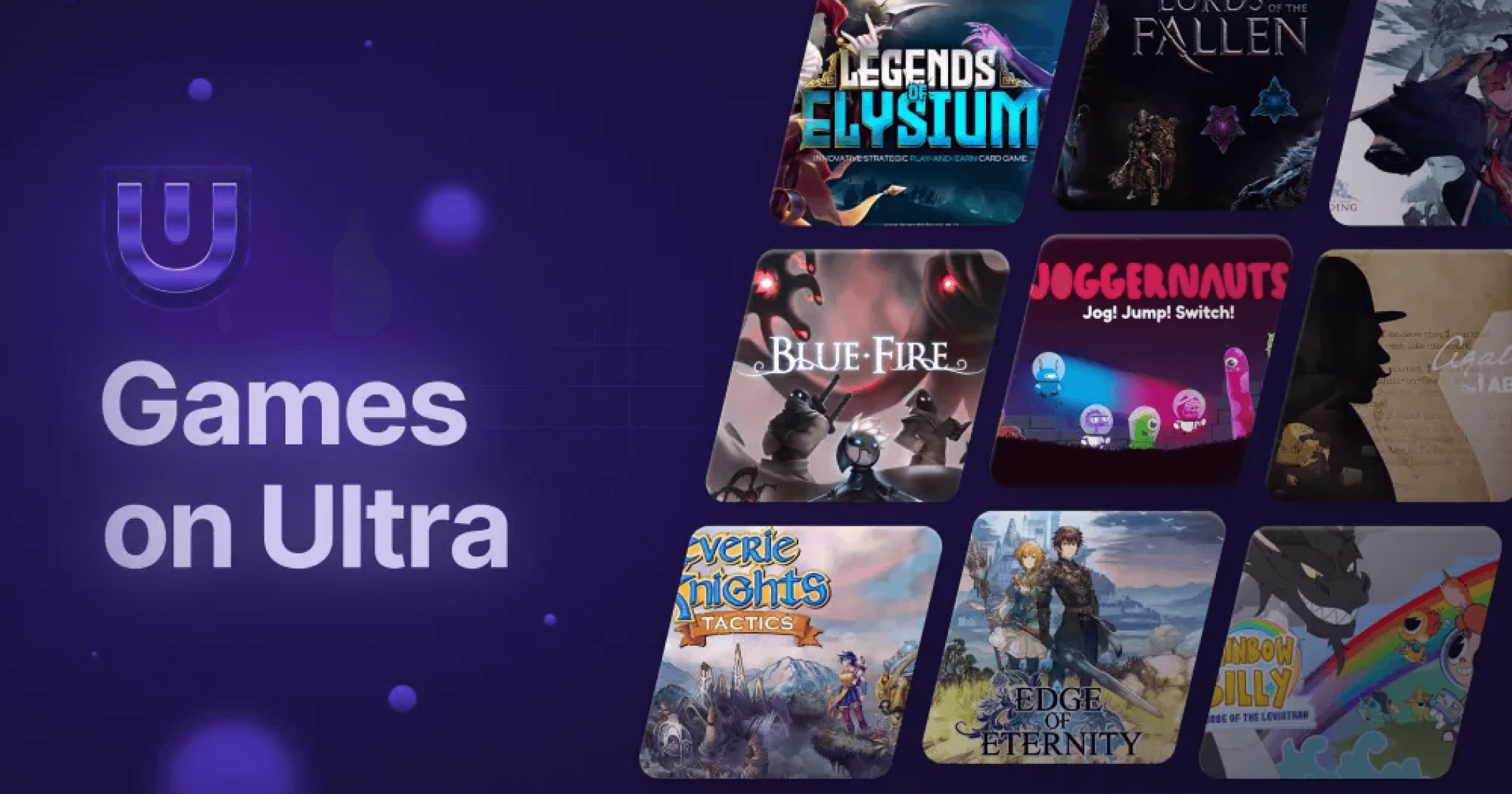 Web3遊戲平台Ultra Games今晚啟動！64款精選遊戲搶先看眾所矚目的 Web3 遊戲公司 Ultra，將於今晚（25 日）正式上線 Ultra Games 市場，甫一上線就同步上架 64 款遊戲，其中不乏 Web3、Web2 的優良作品，快來看看有哪些吧！ 