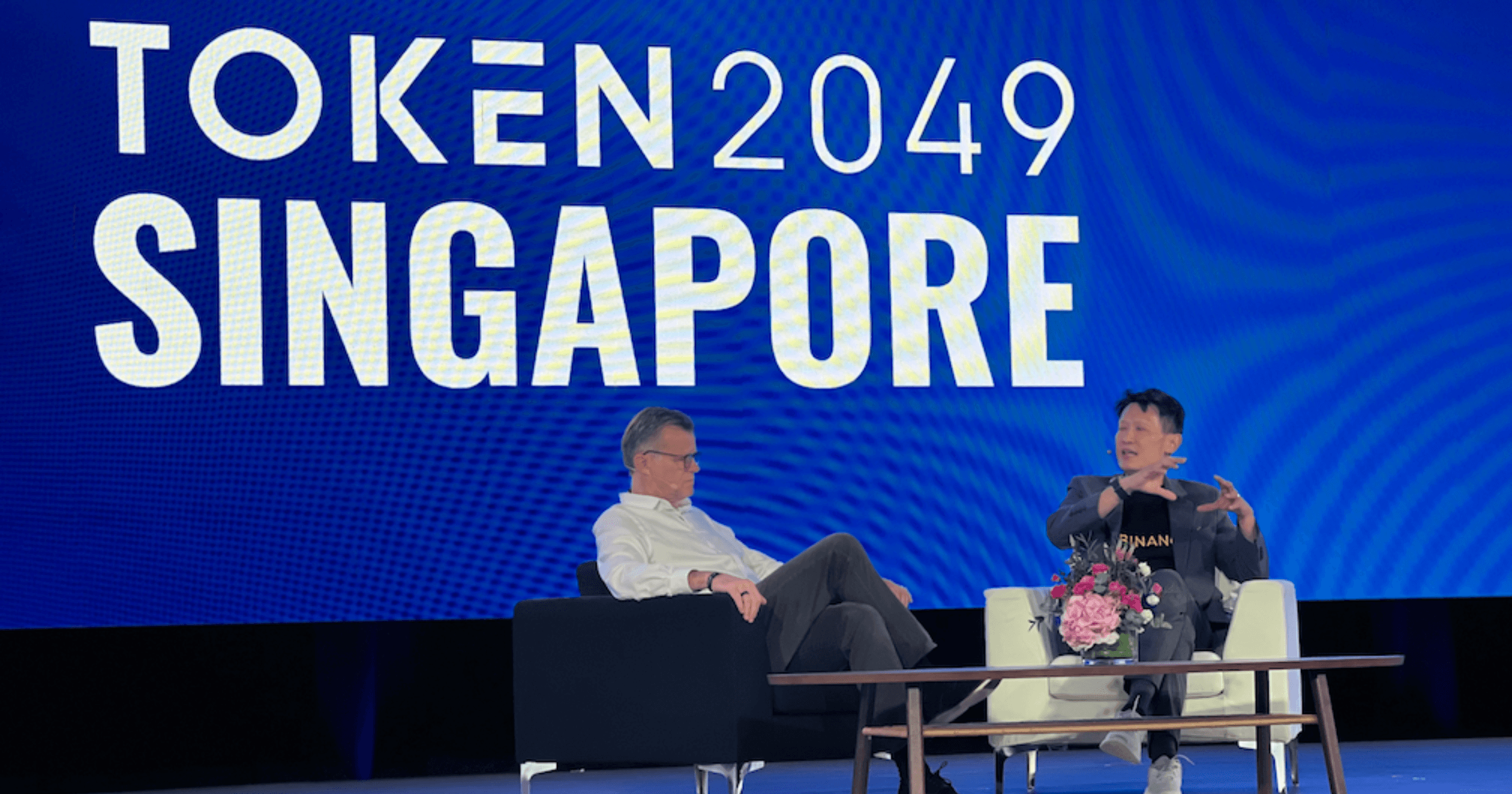 鄧偉政登TOKEN2049演講：機構投資增加，幣安下一步全球合規！