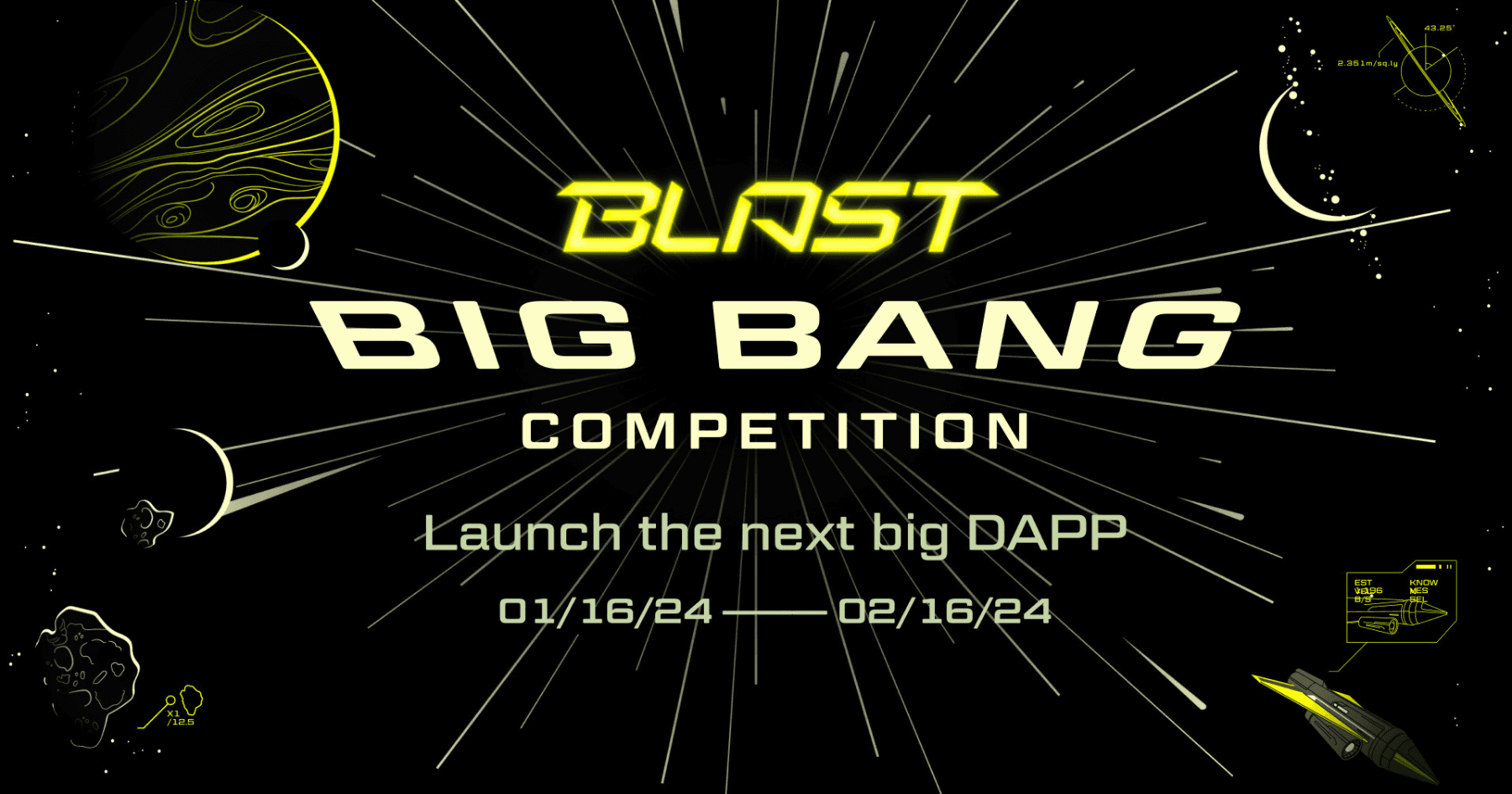 新一輪空投來了！Blast「BIG BANG」大賽規則解析，誰能領空投？Blast Layer 2 測試網上線，宣佈 BIG BANG 大賽，TVL 達 13.6 億美元，吸引 10 萬個地址參與。大賽鼓勵項目發展並提供代幣空投，分為八個組別，評審根據多項條件評選獲獎項目
