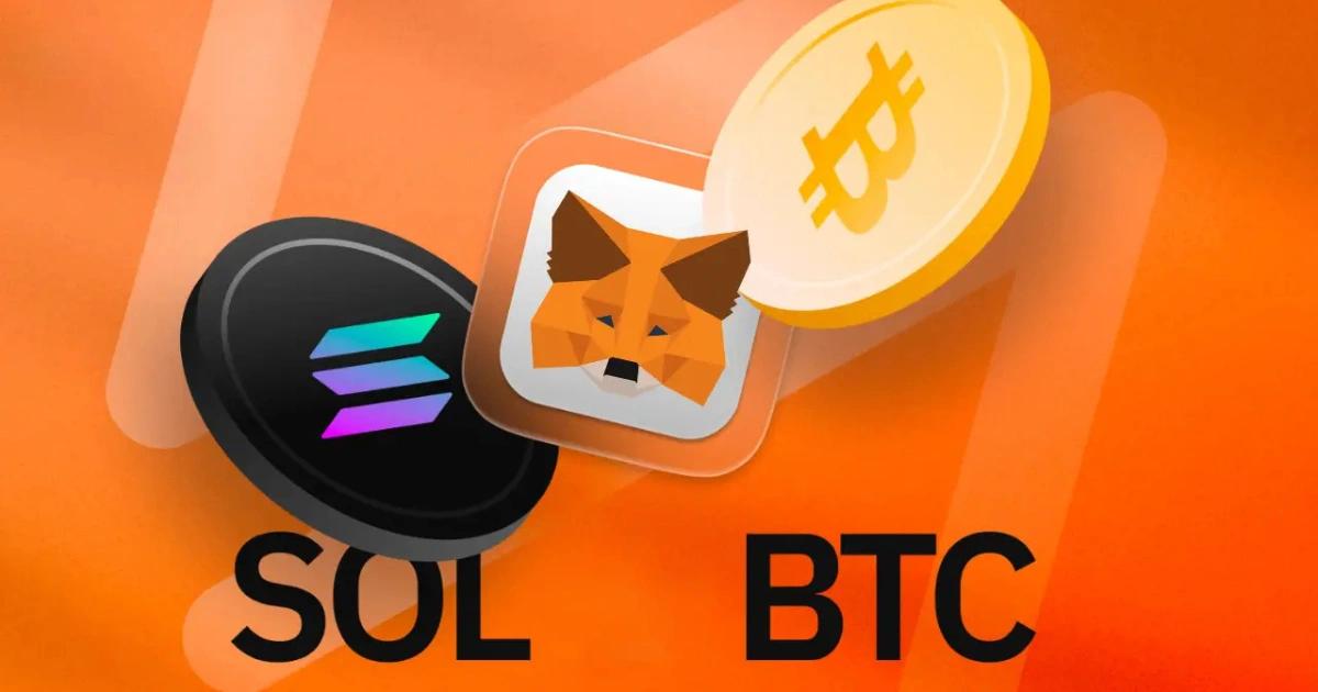 Web3重大突破！MetaMask支援BTC、Solana，不用ETH就能付GasMetaMask 宣佈將新增比特幣與 Solana 的原生支援，並推出智慧帳戶、Gas Fee 抽象化等功能，提升使用者體驗。