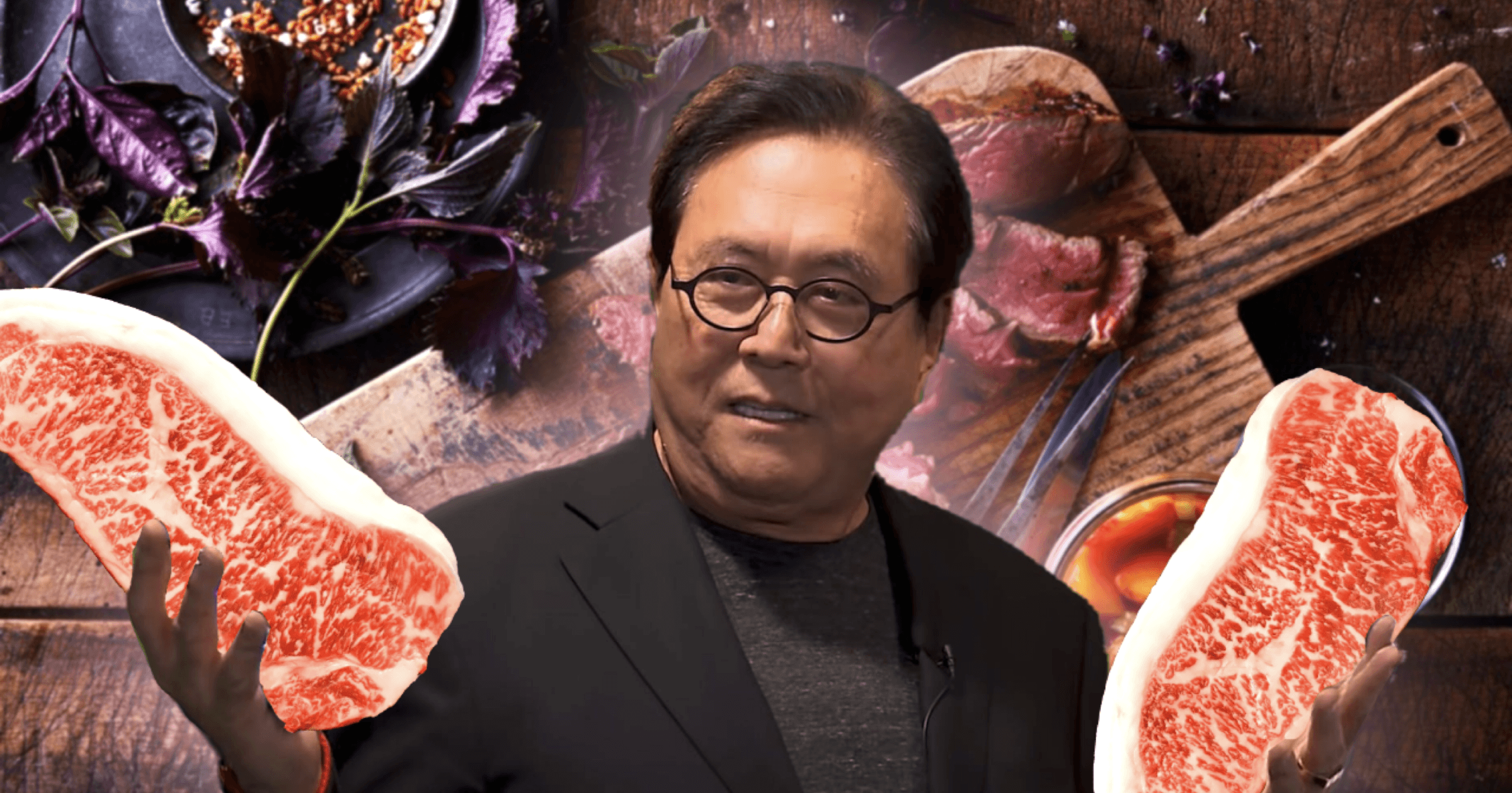 除了比特幣、黃金，還有什麼比投資股票好？《富爸爸》作者建議：買和牛 《富爸爸窮爸爸》作者羅伯特清崎，經常在社交網站上痛批美國政府不值得信任、美元即將破產，並呼籲大家購買黃金、白銀和比特幣，而現在他又有新的投資建議？ 