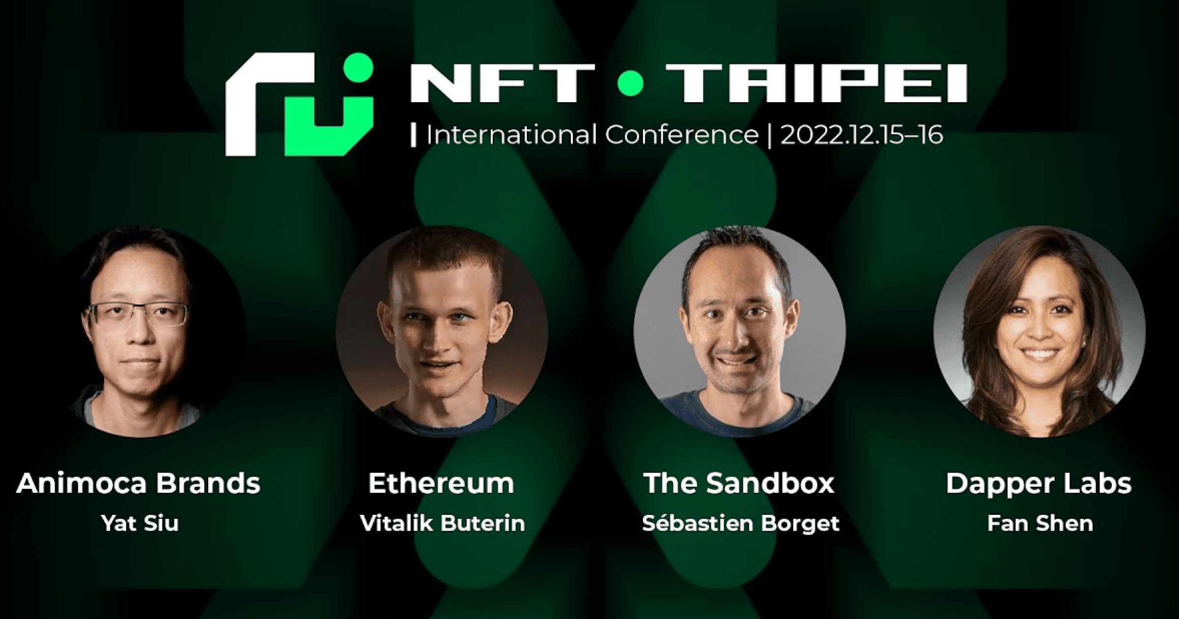 V神參戰！重磅人物集結《NFT Taipei》，活動亮點、空投搶先看台灣 2022 最大區塊鏈週/NFT 嘉年華「NFT Taipei」將於下週 12/09～18 隆重登場，精彩亮點搶先曝光。