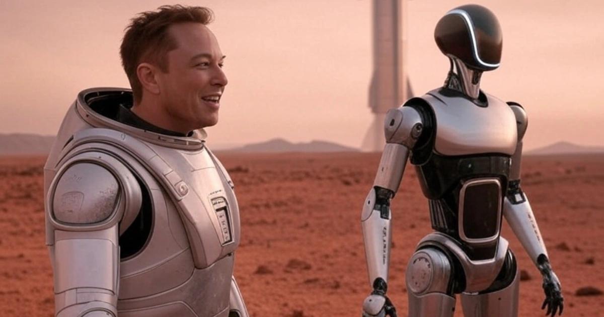 馬斯克預言：人類最快2029登陸火星！將有10億人形機器人誕生？馬斯克預測 AI 十年內將超越人類，機器人普及、生產成本近零，人類面臨尋找存在意義的挑戰，並喊話 2029 年登陸火星。