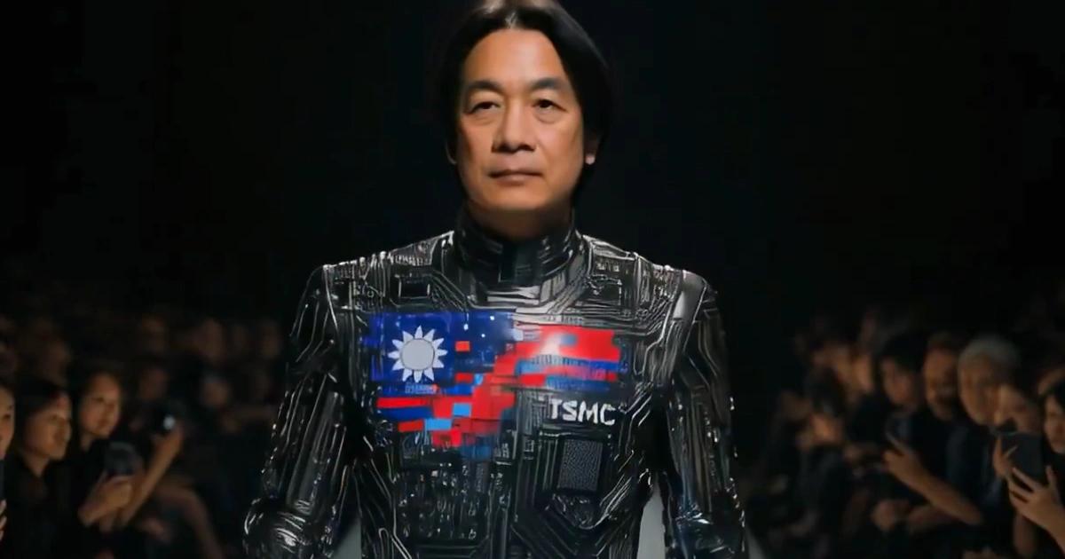 AI生成各國關稅走秀瘋傳！賴清德鋼鐵衣搶鏡，連澳洲企鵝也上台？網友用AI生成「多國領導人關稅走秀」影片爆紅，瀏覽量已達518萬。影片以幽默方式呈現各國因應川普關稅政策的造型，賴清德總統的「鋼鐵衣」吸睛，展現AI生成迷因內容的潛力。