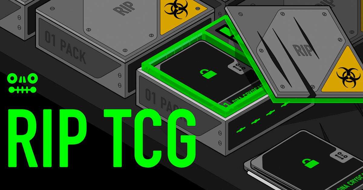 殭屍版爐石來襲？免費鏈遊《RIP TCG》是什麼？特色、故事一次看在區塊鏈遊戲界中，最近有一款充滿萬聖節氣氛的遊戲，它就是——《RIP TCG：Deadfellaz》。這款遊戲是什麼？有何特別？帶你一次看懂！