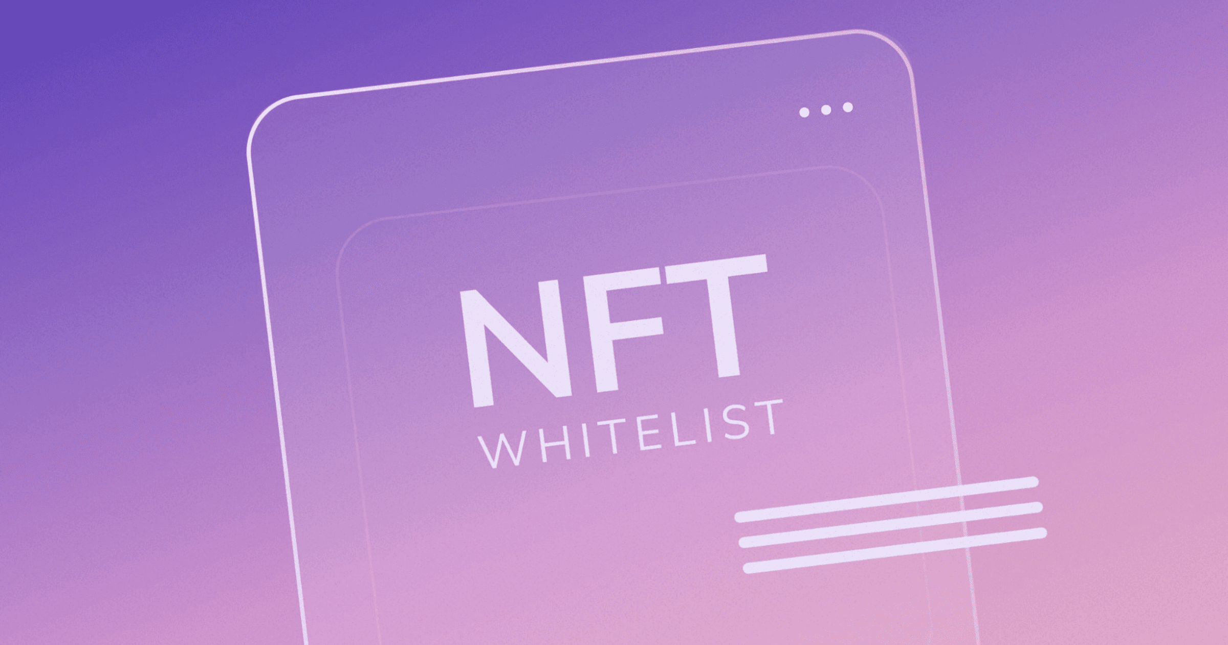 NFT 白名單是什麼？該怎麼參與？拿到後記得要做 2 件事NFT白名單代表獲准提前參與項目的人或地址，提供較低成本、購買權等特權。其目的在於獎勵支持者、避免交易費戰爭和打擊刷單，對使用者和項目方均有好處。獲白名單後，應關注官方資訊、加入社群交流。