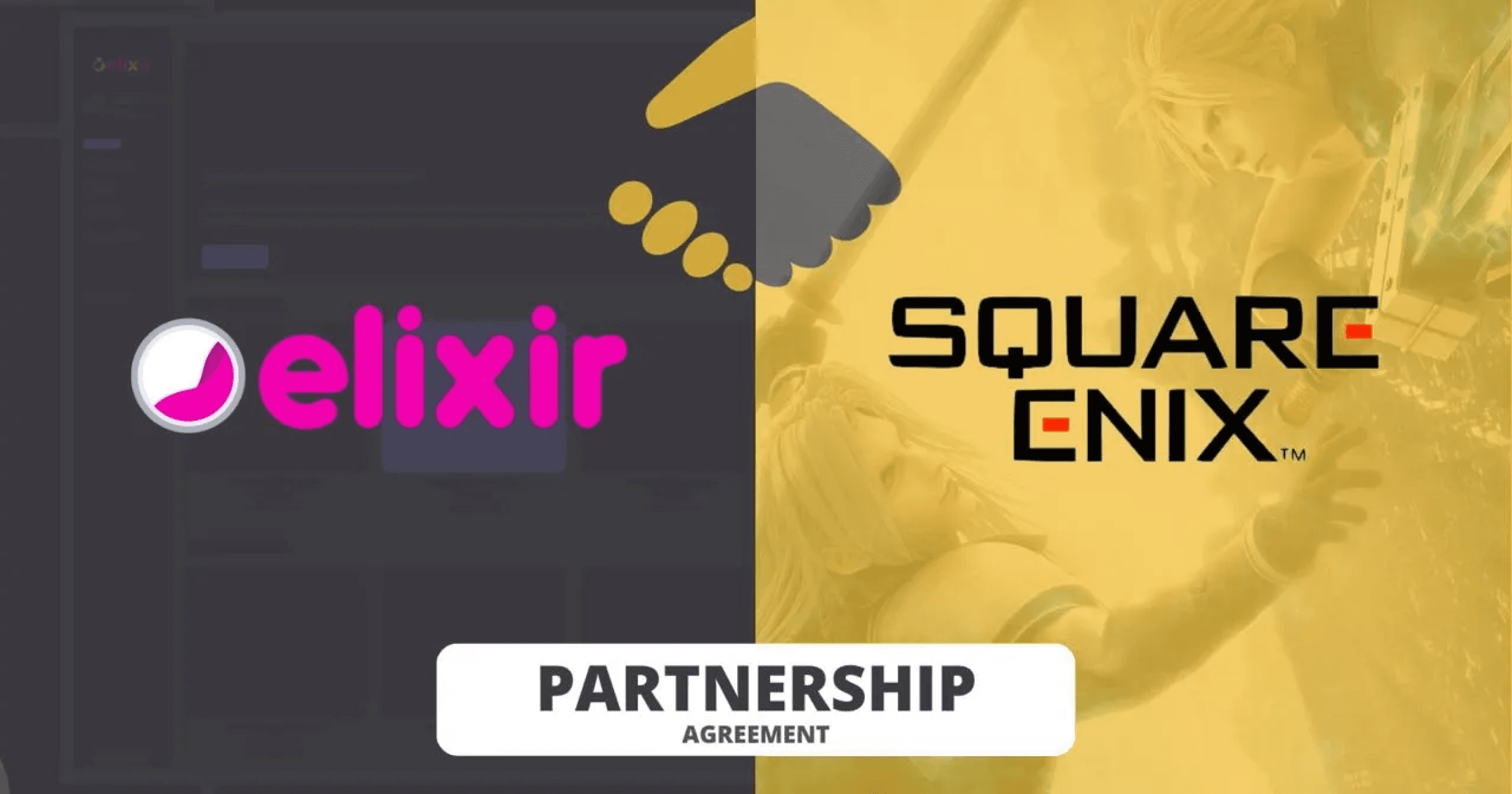 讓技術出圈！Square Enix合作鏈遊平台，怎麼讓玩家找到好遊戲區塊鏈遊戲平台Elixir Games宣布，已與《最終幻想》遊戲開發商Square Enix達成戰略合作夥伴關係。目的是希望能透過遊戲的方式，提升玩家對Web3技術的認知，並讓玩家更容易找到好遊戲。